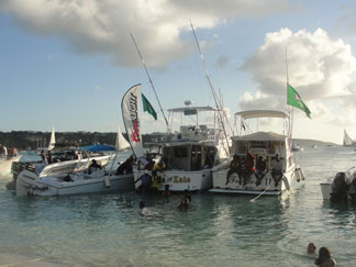 anguilla carnival boats anchored